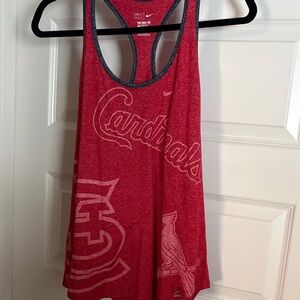 Nike Red Cardinals Graphic Tank